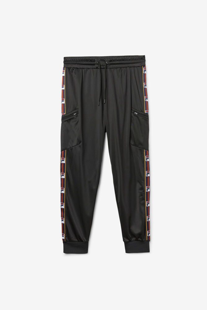 Fila Jaxson Pants Black - Mens - 19475WHQU